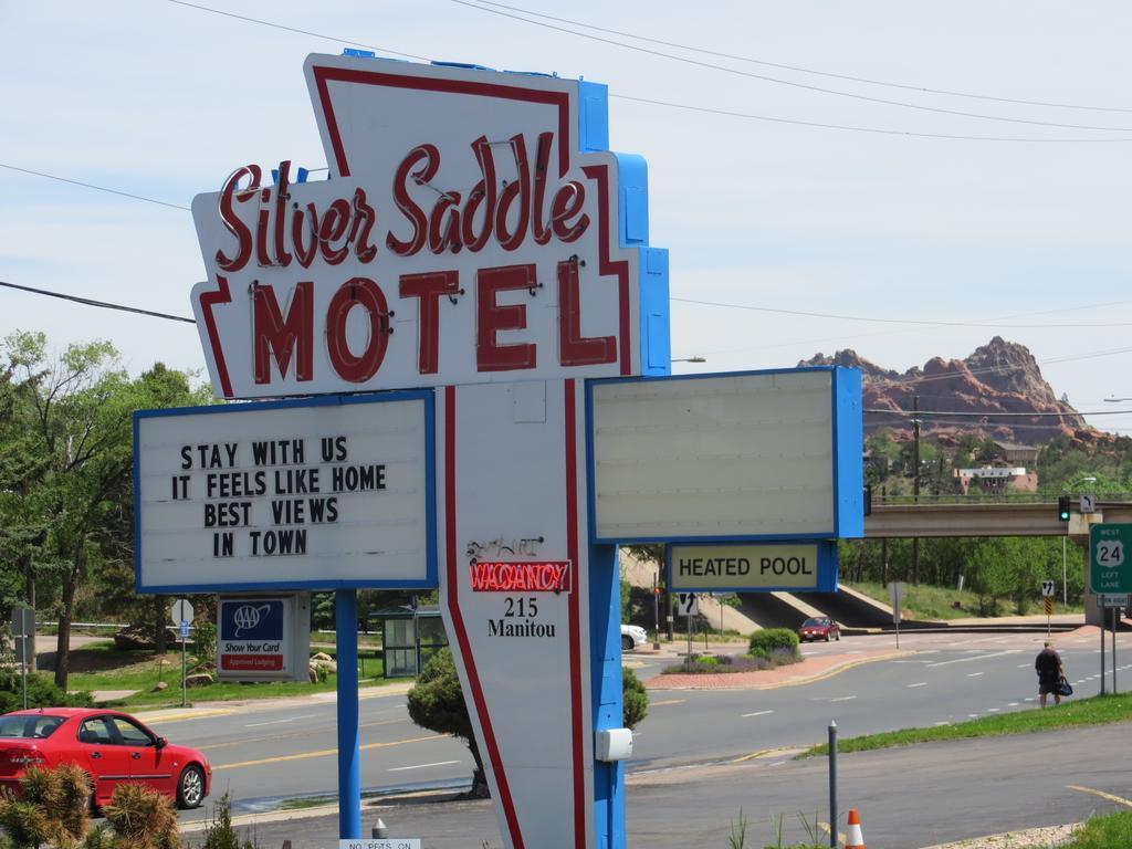 Silver Saddle Motel Маниту-Спрингс Экстерьер фото