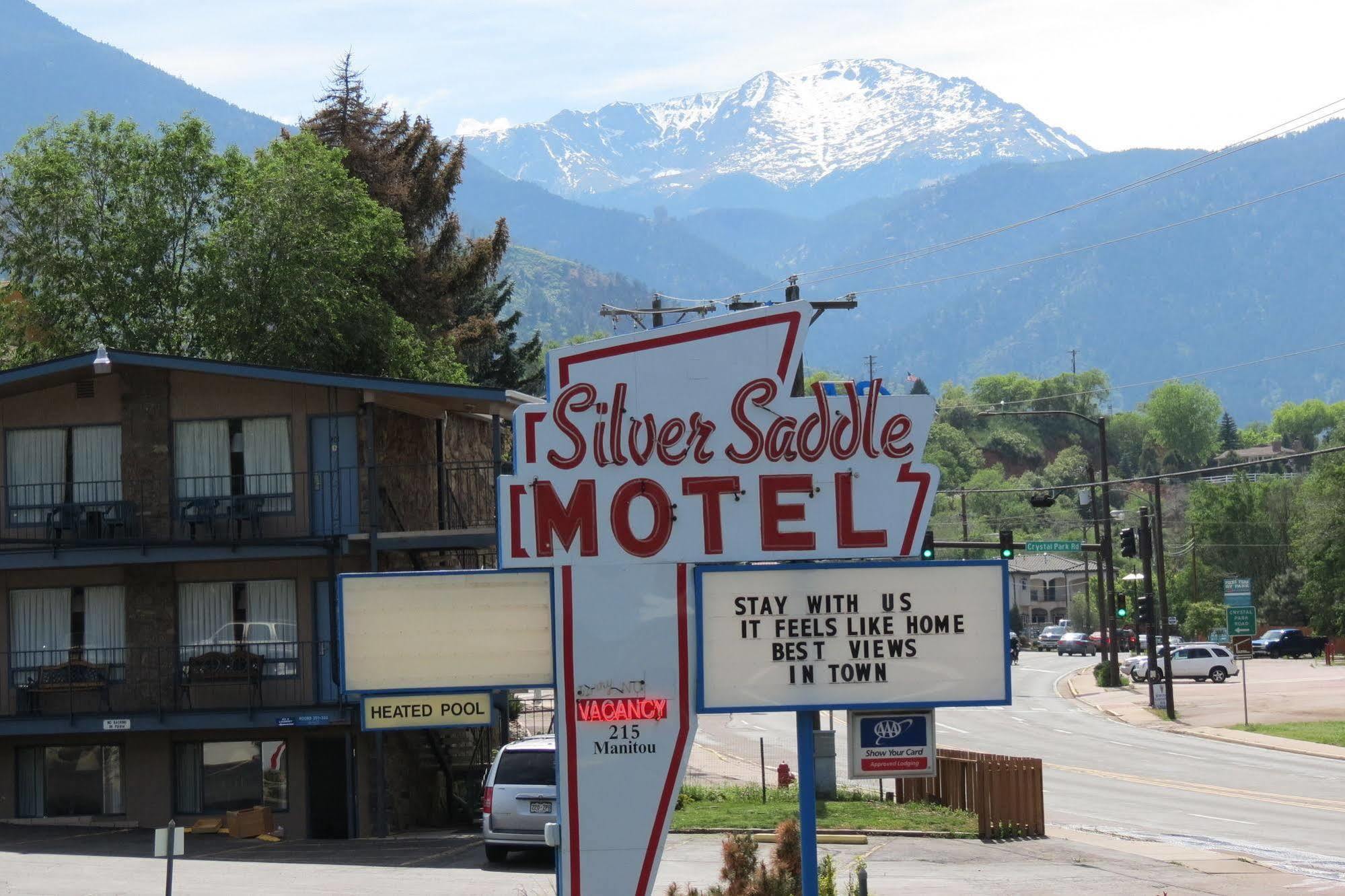 Silver Saddle Motel Маниту-Спрингс Экстерьер фото